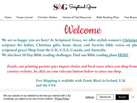 'scripturalgrace.com' screenshot