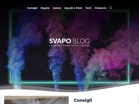 'svapo.blog' screenshot