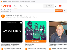 'ivoox.com' screenshot
