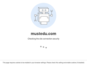 'mustedu.com' screenshot