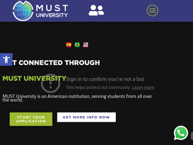 'mustedu.com' screenshot