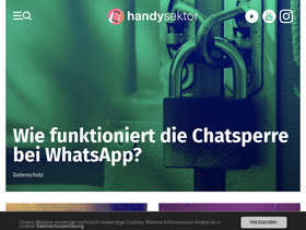 'handysektor.de' screenshot