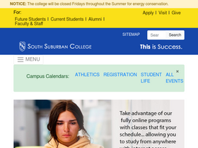 'ssc.edu' screenshot