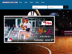 'webmail100.com' screenshot