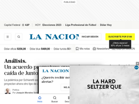 'invitaciones.club.lanacion.com.ar' screenshot