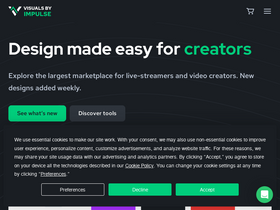 'visualsbyimpulse.com' screenshot