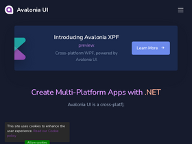 'avaloniaui.net' screenshot