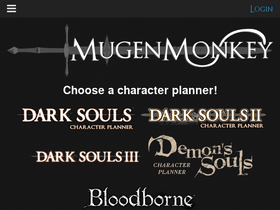 'mugenmonkey.com' screenshot