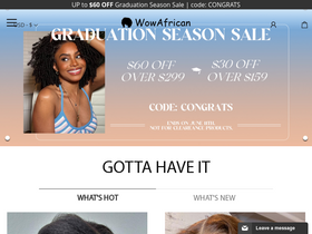 'wowafrican.com' screenshot