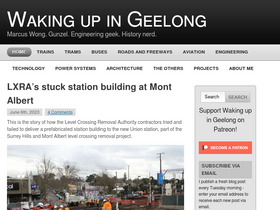 'wongm.com' screenshot