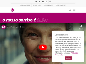 'uniodonto.coop.br' screenshot