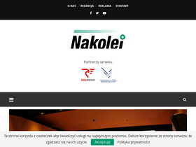 'nakolei.pl' screenshot