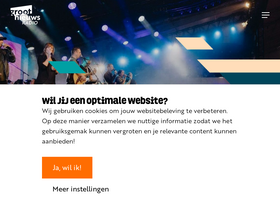 'grootnieuwsradio.nl' screenshot