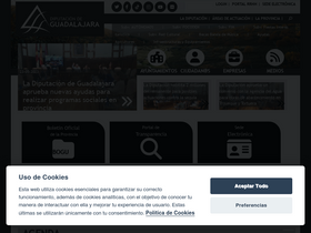 'dguadalajara.es' screenshot