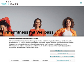 'egym-wellpass.com' screenshot