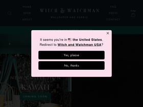 witchandwatchman.co.uk homepage screenshot