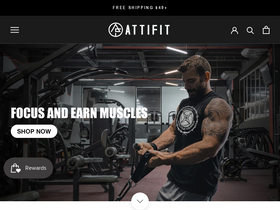 Attifit homepage screenshot
