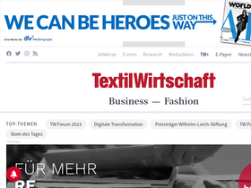 'textilwirtschaft.de' screenshot