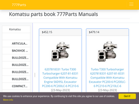 '777parts.org' screenshot