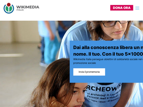 'wikimedia.it' screenshot