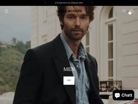 urbanmodern.se homepage screenshot