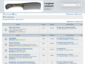 'langhaarnetzwerk.de' screenshot