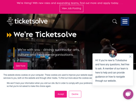 'ticketsolve.com' screenshot