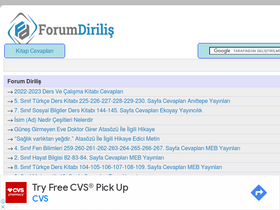 'forumdirilis.net' screenshot