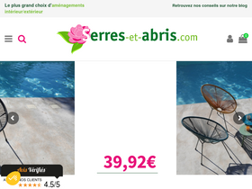 'serres-et-abris.com' screenshot