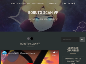 'scanboruto.com' screenshot