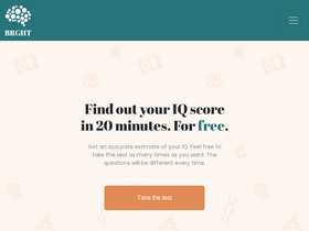 'brght.org' screenshot