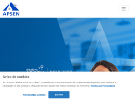 'apsen.com.br' screenshot