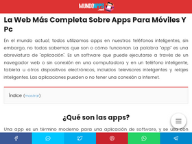 'mundoapps.net' screenshot