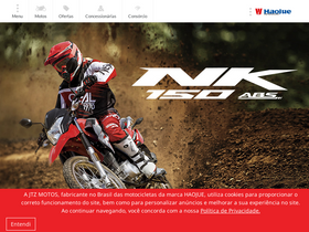 'haojuemotos.com.br' screenshot