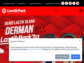 'bayiportal.lastikpark.com' screenshot