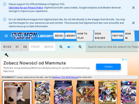 'digimoncard.dev' screenshot