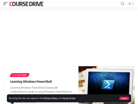 'coursedrive.org' screenshot