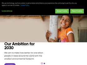 'kimberly-clark.com' screenshot