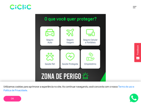 'ciclic.com.br' screenshot