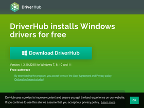 'drvhub.net' screenshot