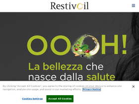 'restivoil.it' screenshot