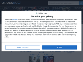 'apocanow.com' screenshot