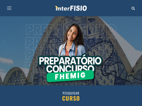 'interfisio.com.br' screenshot
