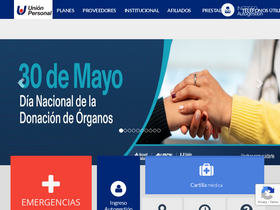'unionpersonal.com.ar' screenshot
