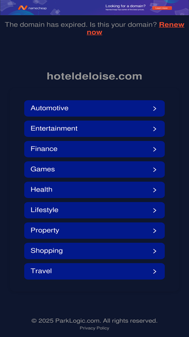 hoteldeloise.com