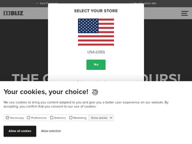 'bliz.com' screenshot
