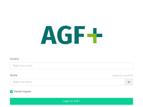 'agfmais.com.br' screenshot