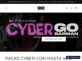 gobarman.cl homepage screenshot