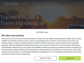 'horseclicks.com' screenshot