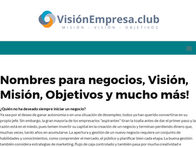 'visionempresa.club' screenshot